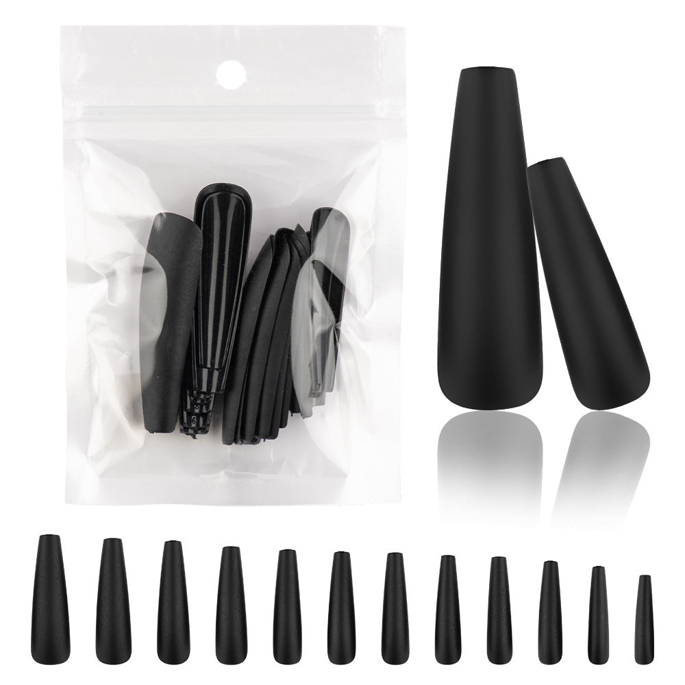Wholesale Matte Extended Plastic Nail Stickers